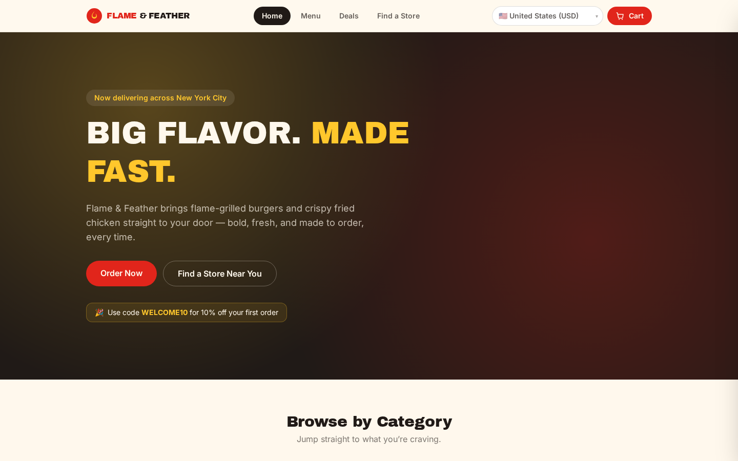 Global Food-Ordering Platform — Concept / Demo Project